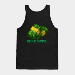 Money Keep It Simple T-shirt Tank Top